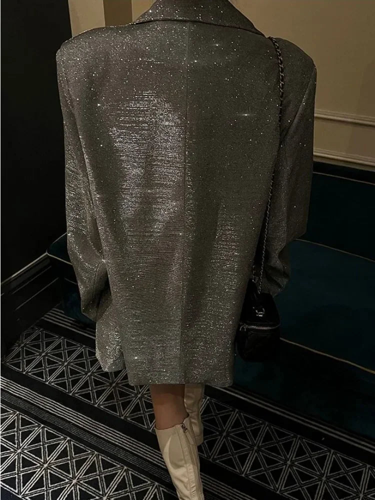Alice – Blazer Elegante da Donna con Paillettes