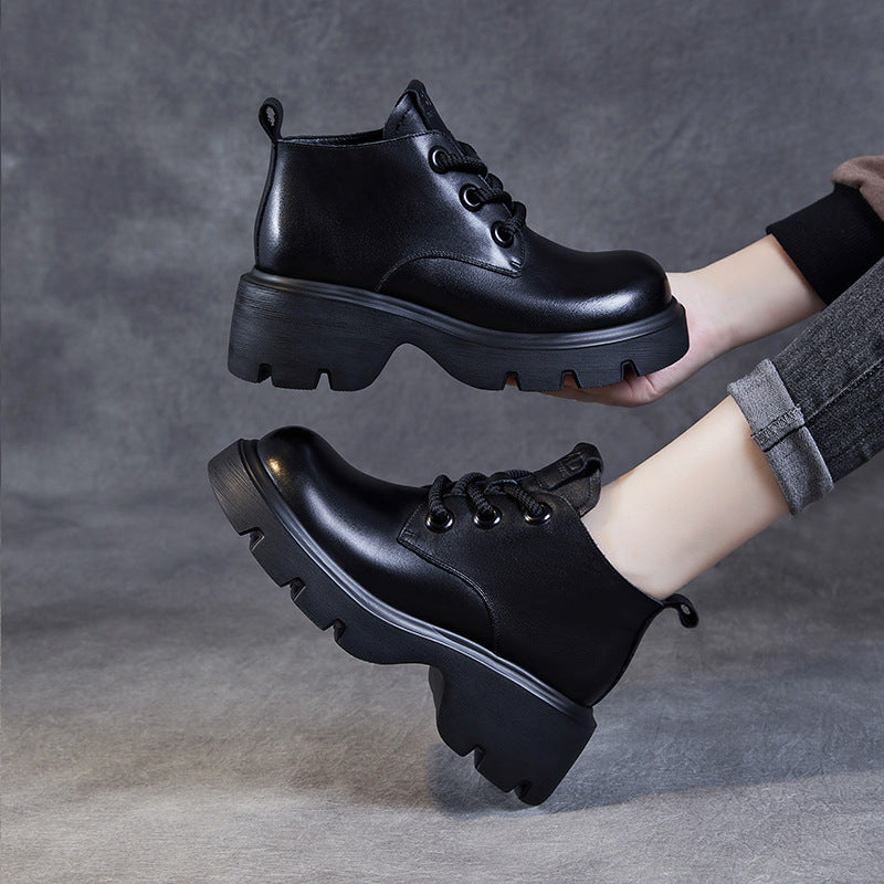 Honoria – Scarpe Dirndl Vintage Donna con Piattaforma