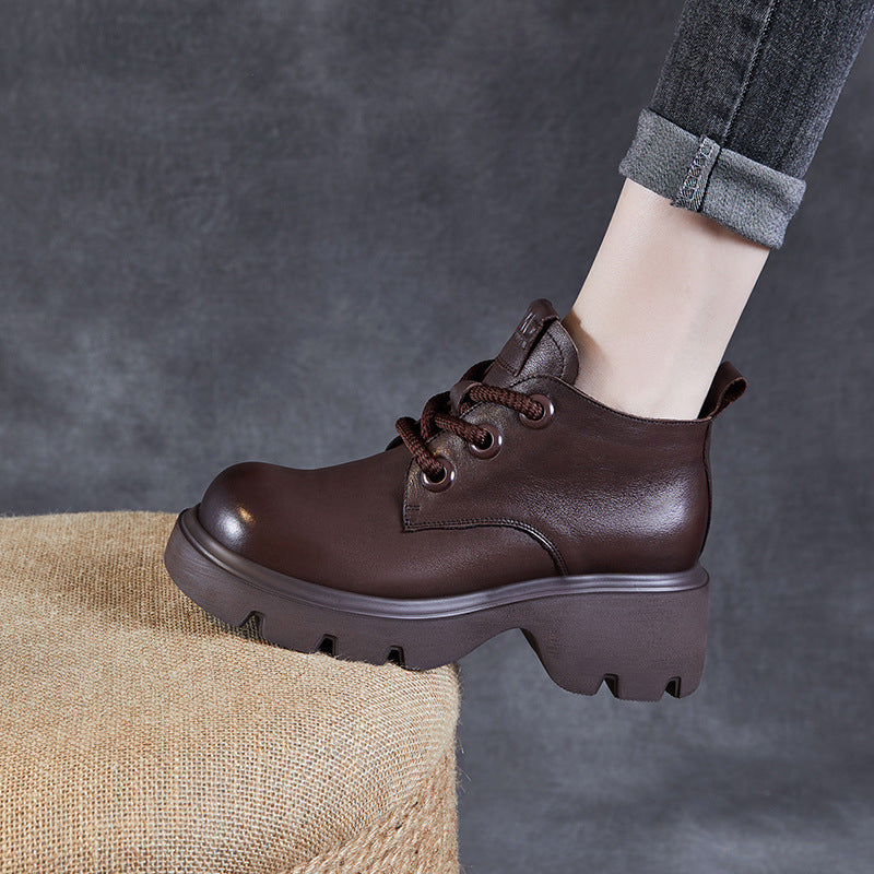 Honoria – Scarpe Dirndl Vintage Donna con Piattaforma