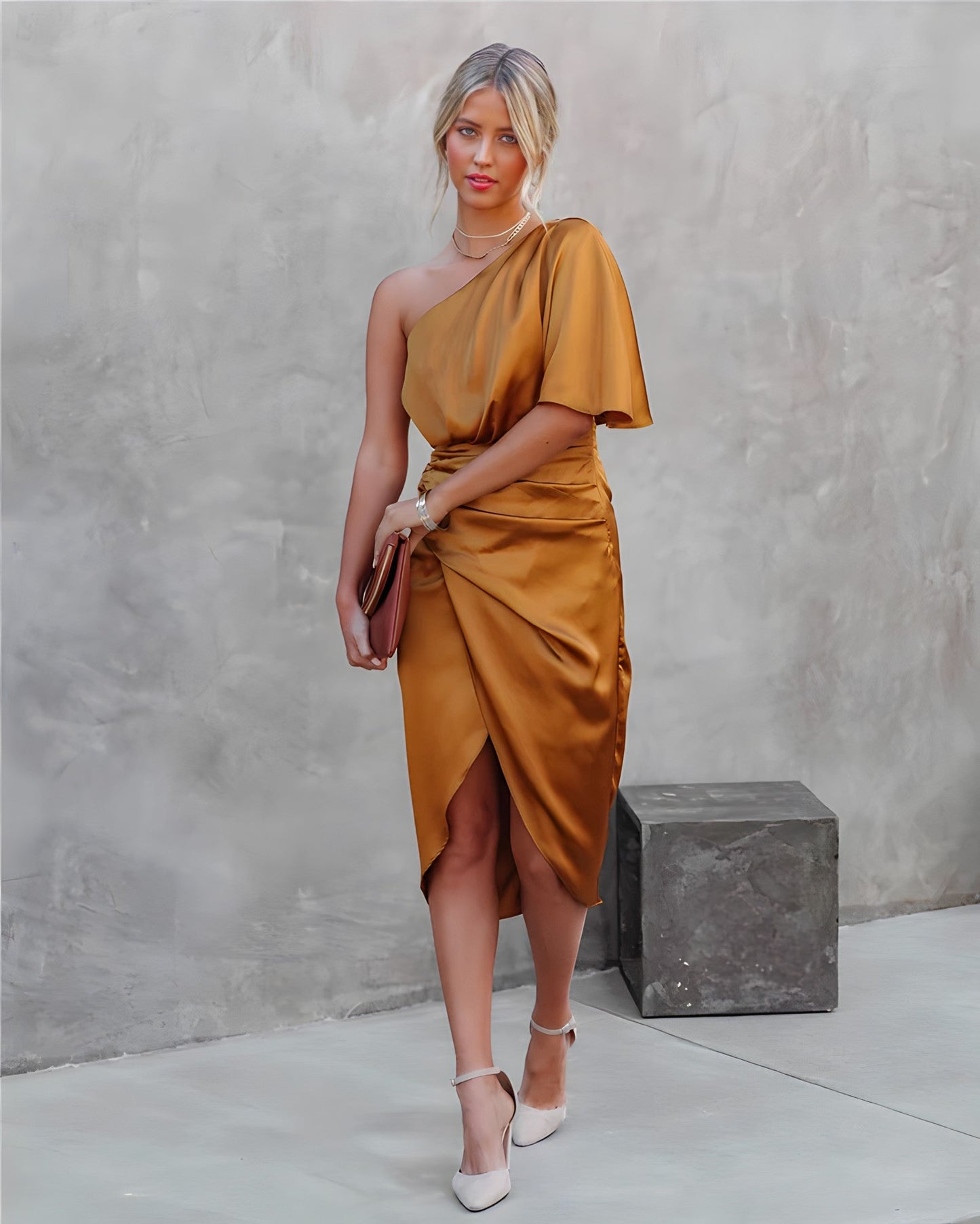 Rebecca – Prendisole da Cocktail in Seta Estivo Chic