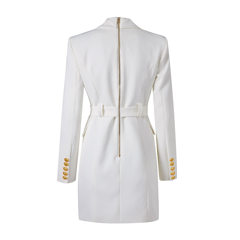 Fabiana – Abito Blazer Doppiopetto Con Cintura