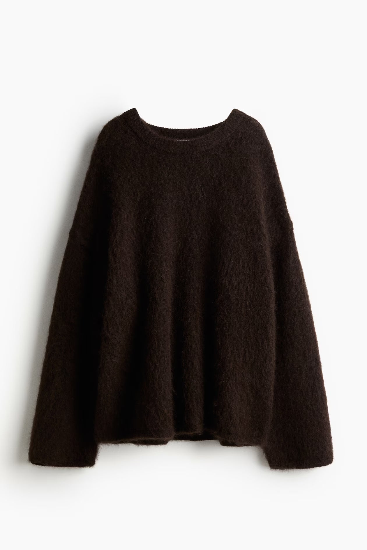 Erica - Maglione girocollo in mohair morbido