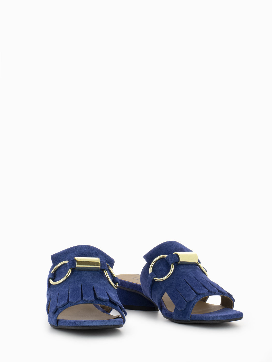 Soraia - Ciabatte blu marine eleganti da donna Marina militare