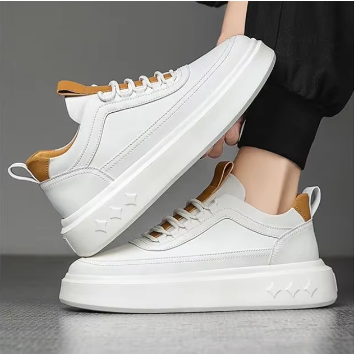 Flavio - Sneakers Uomo Estive Bianche Senza Tempo