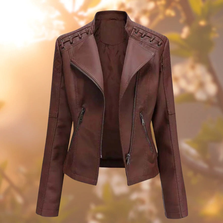 Berenice – Giacca Donna Elegante in Vera Pelle