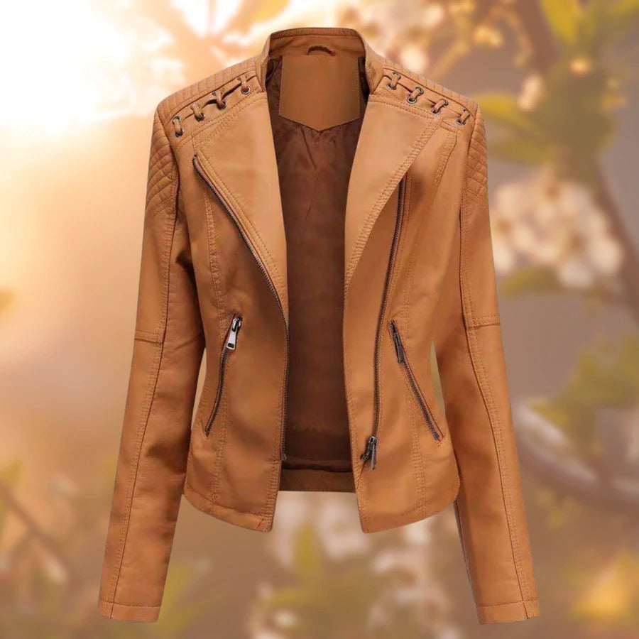 Berenice – Giacca Donna Elegante in Vera Pelle