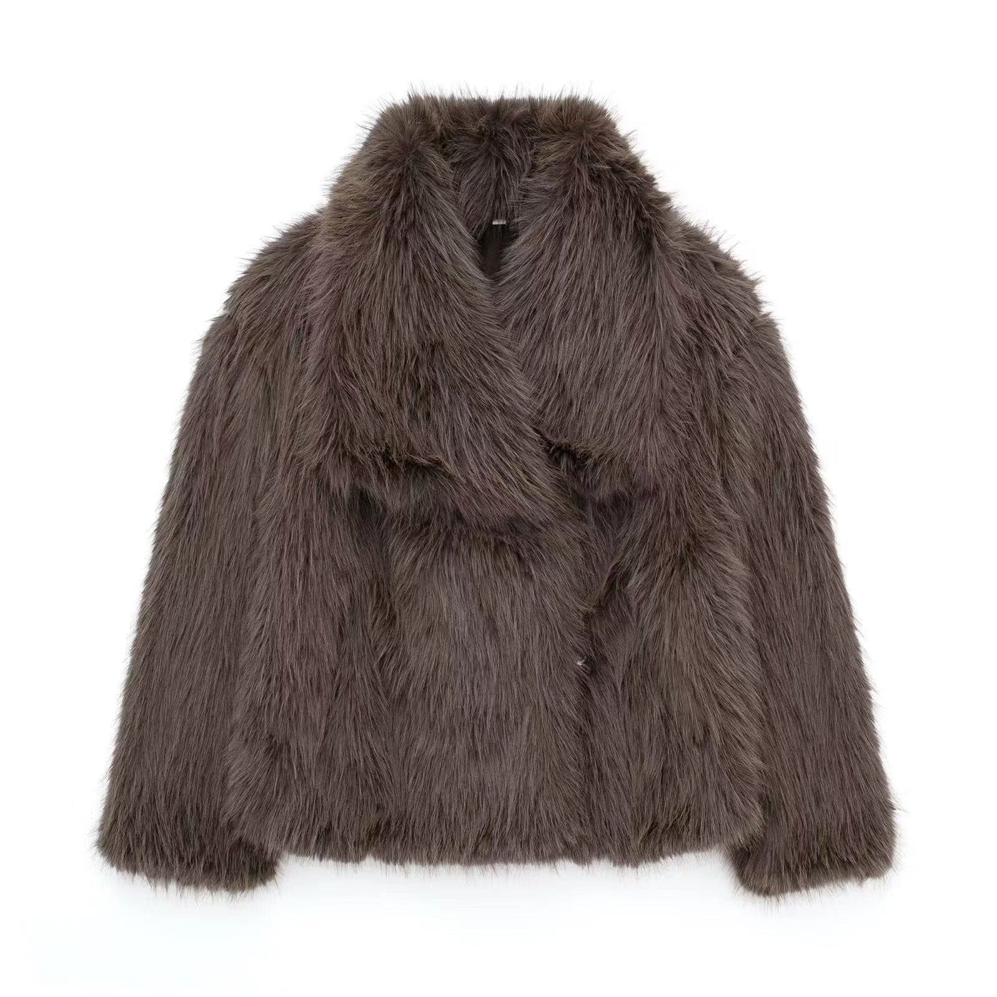 Herminia - Giacca Donna Chic Corta con Revers
