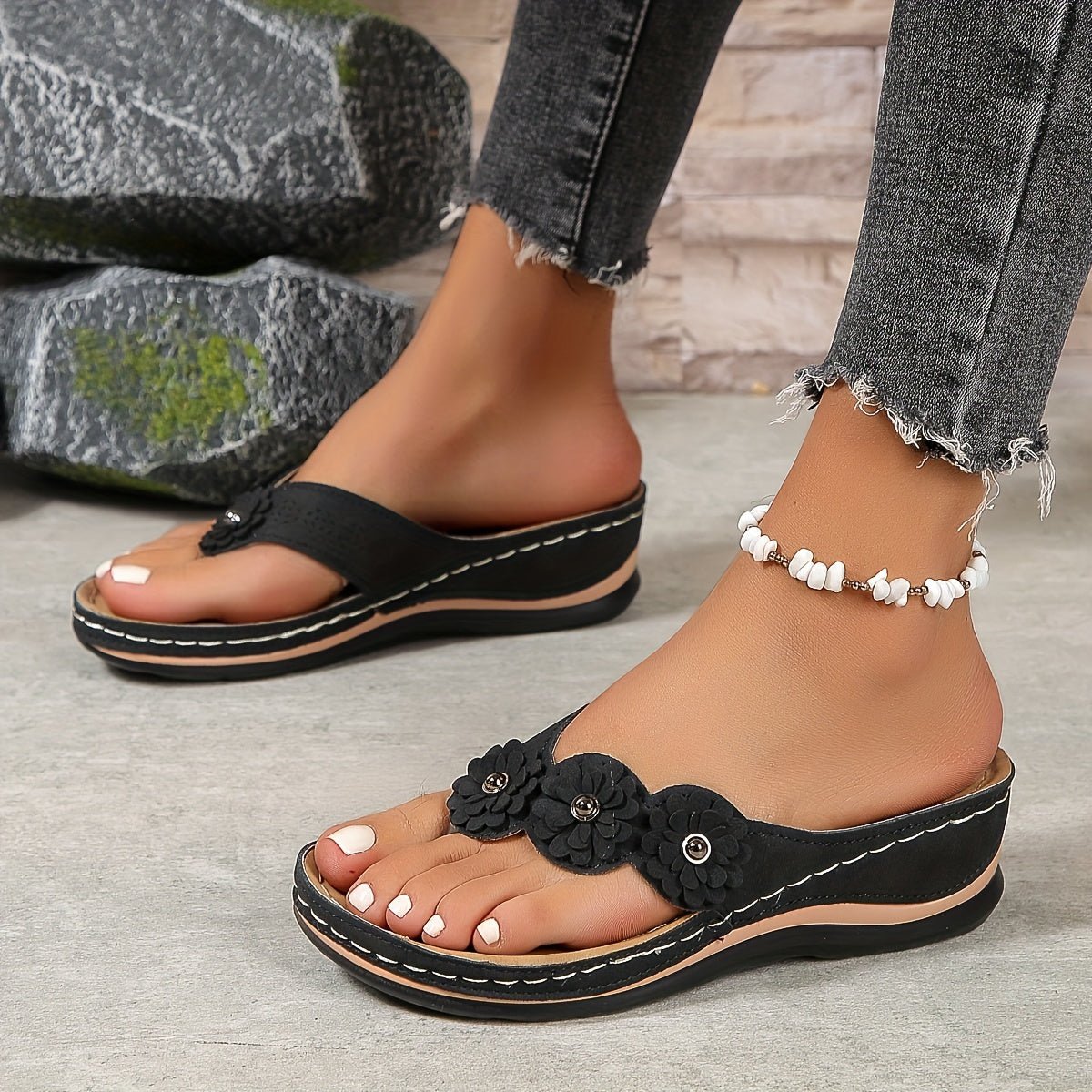 Yvonne - Sandali Premium da donna - Nero 1