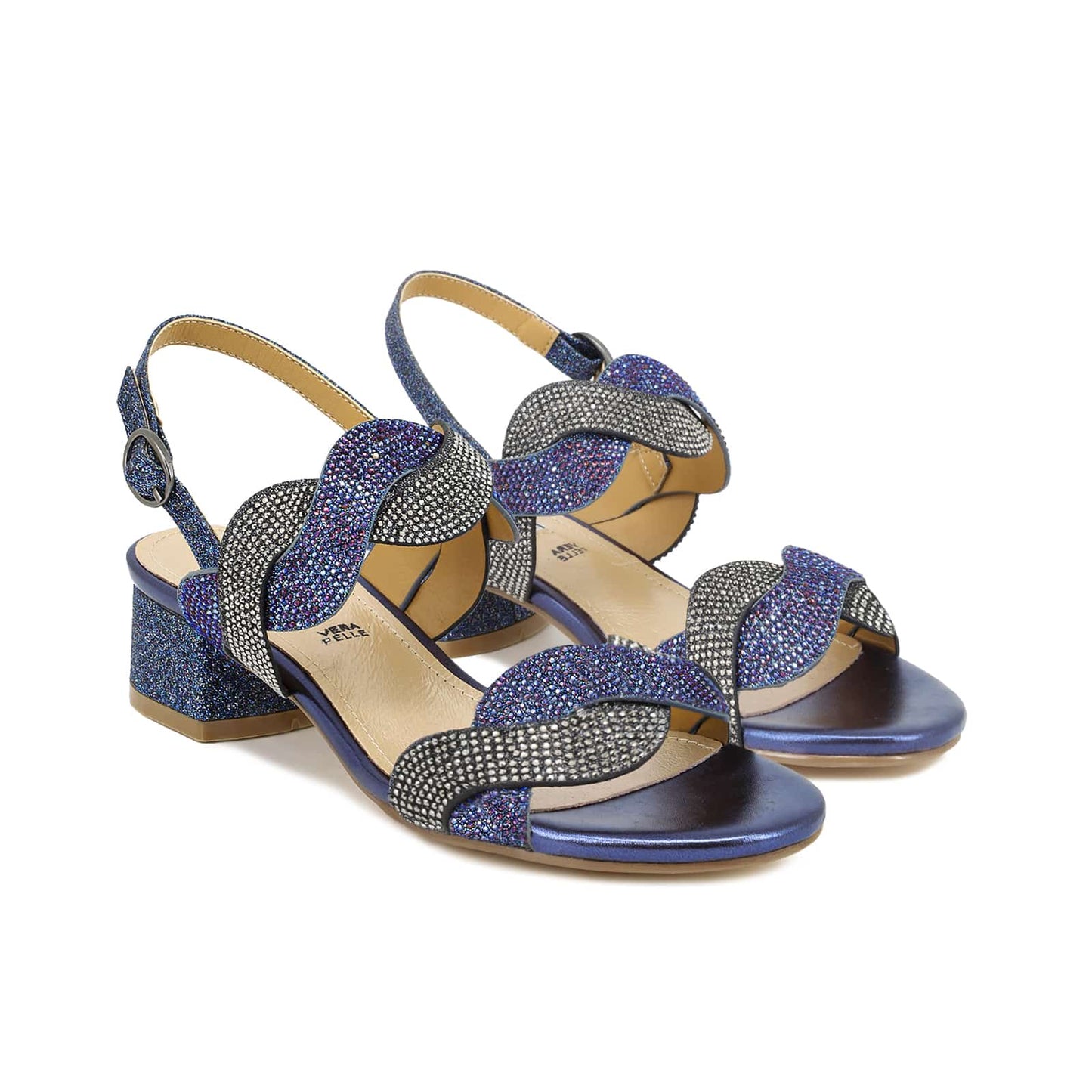 Rita - Sandali con tacco a blocco donna