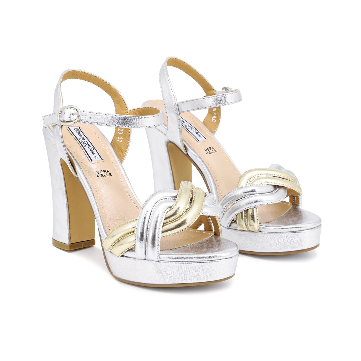 Narcisa – Sandali con Tacco Alto e Plateau Donna