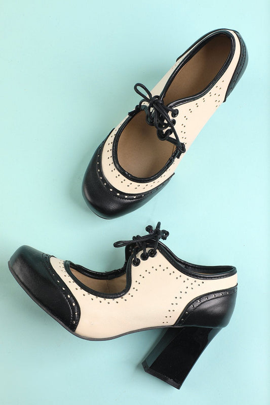 Helena - Tacchi alti retrò dal design elegante e confortevole