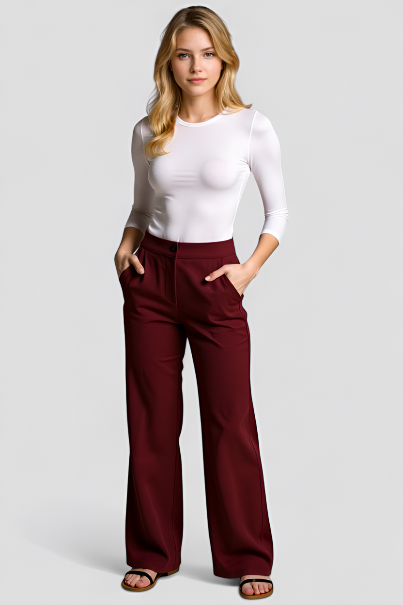 Hilarina - Pantaloni da donna confortevoli ed eleganti