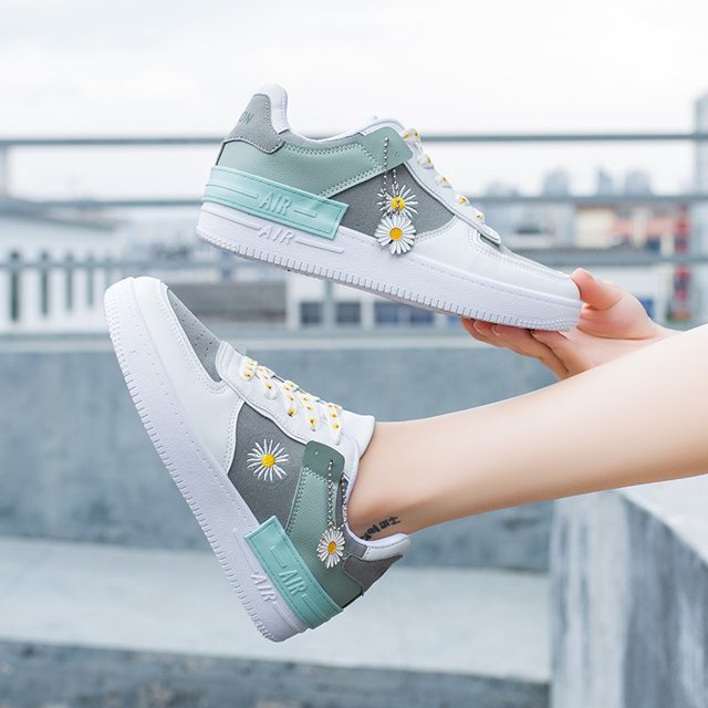 Elena - Sneakers Air Force con motivo floreale