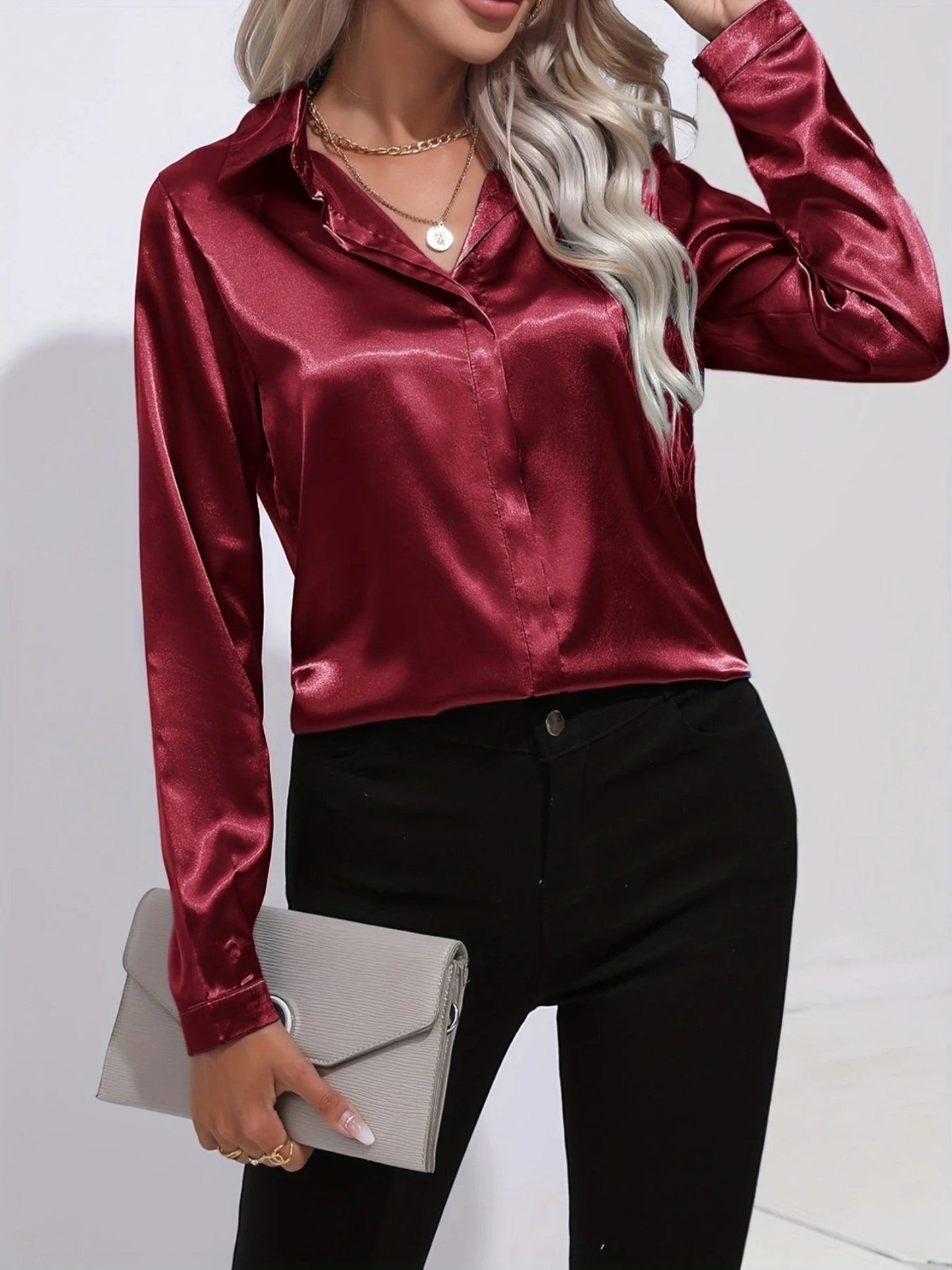 Hadria – Camicia Elegante e Lucida da Donna