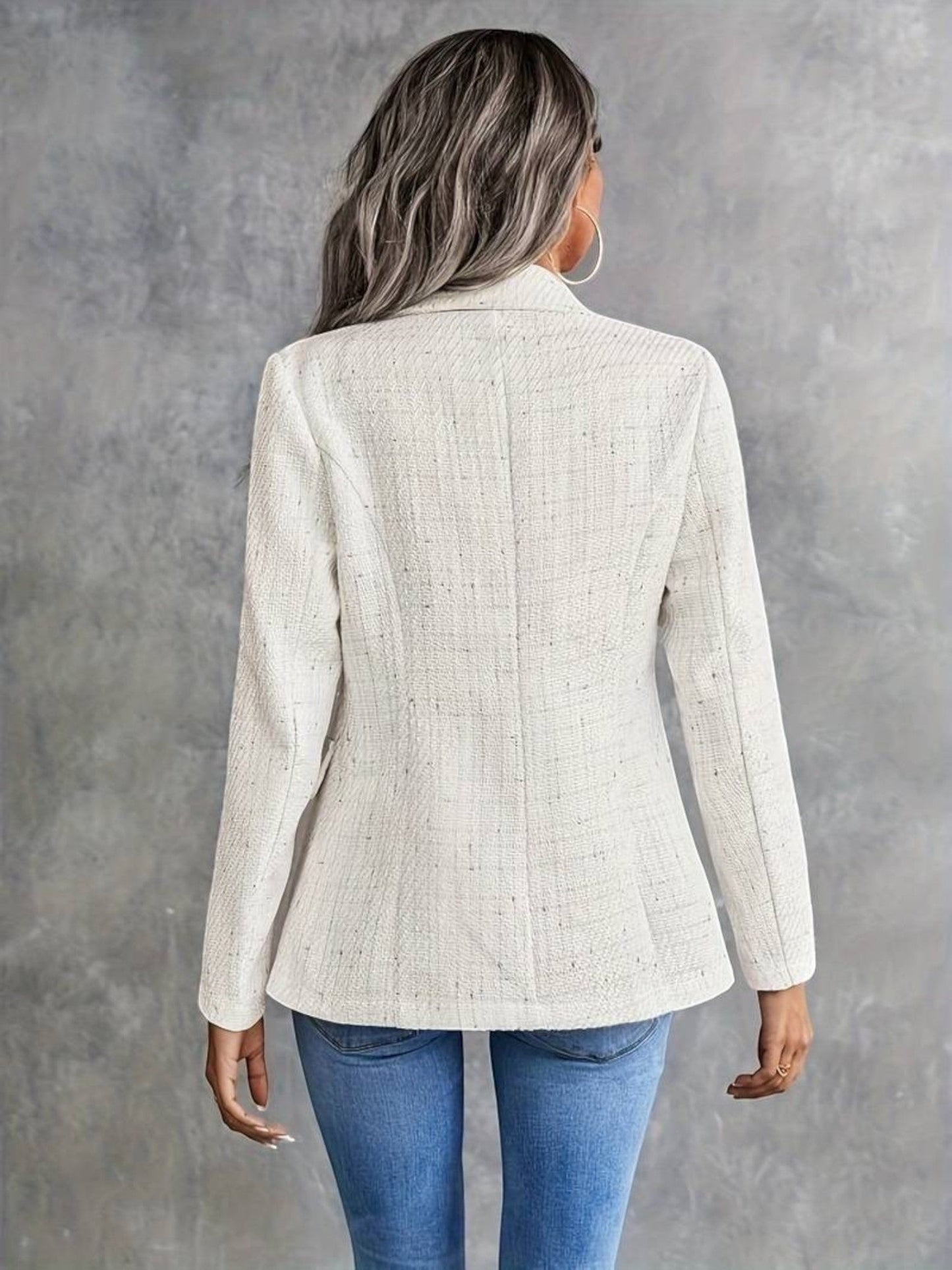 Veronica - Blazer Elegante da Donna con Texture Sofisticata