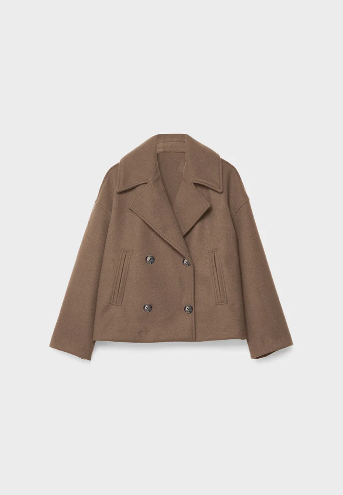 Nicole - Cappotto Corto Doppiopetto Invernale