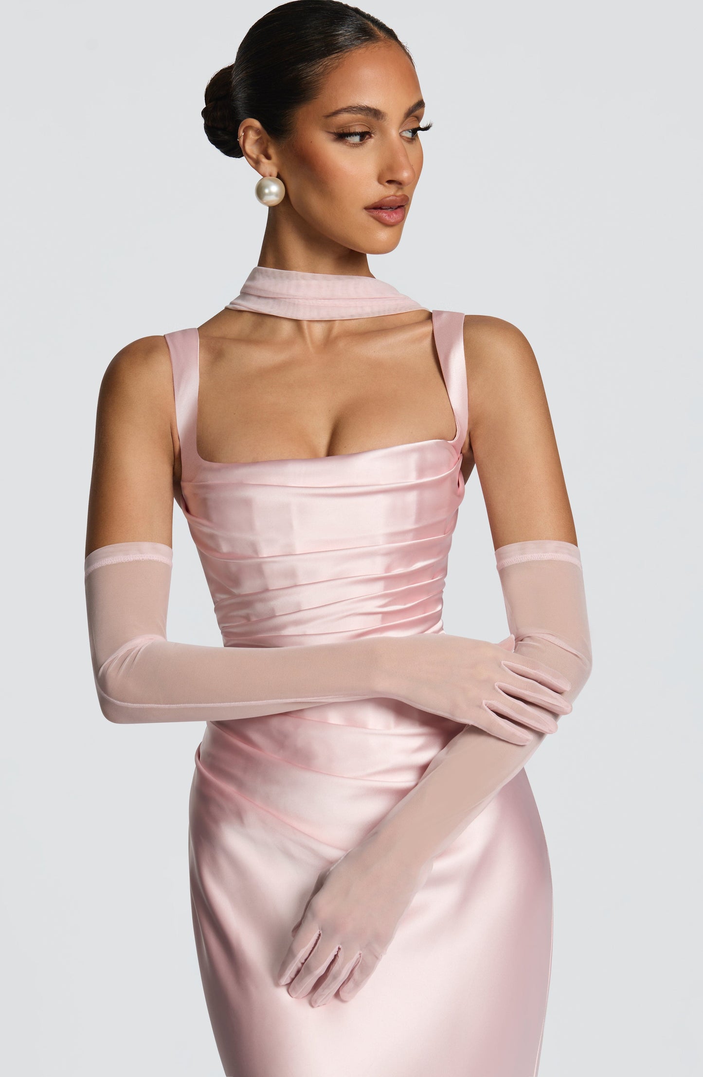 Armando – Maxi Dress Blush Calanthe