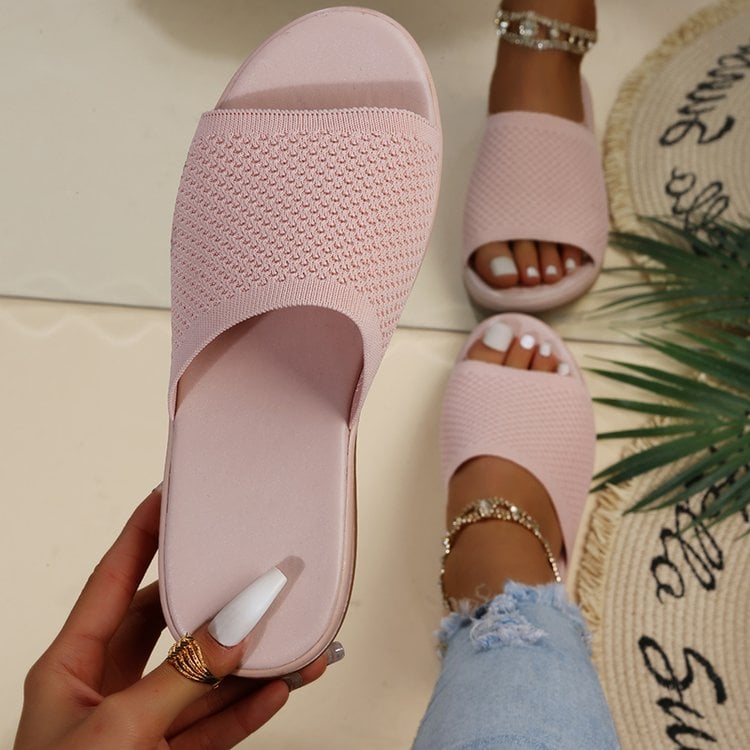Olga – Sandali con Zeppa Donna Suola Morbida Schiuma