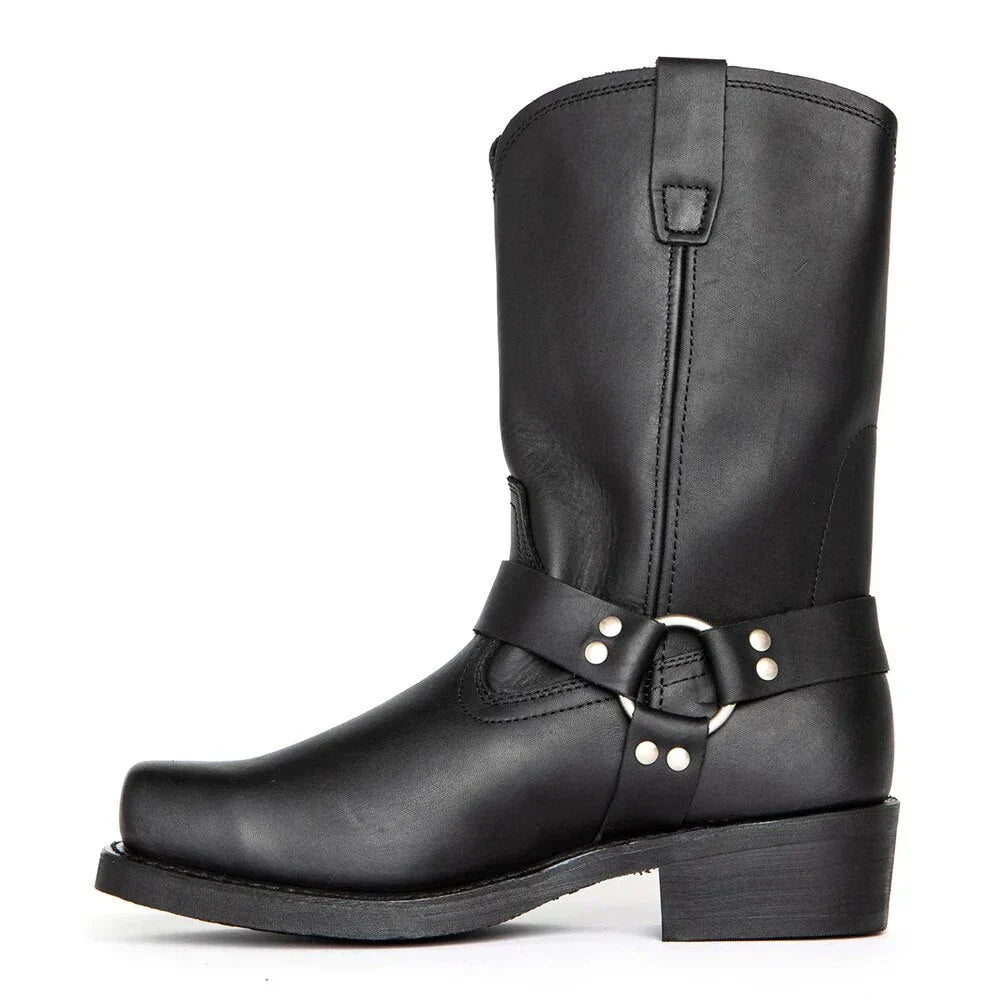 Nora – Stivali da Cowboy Moda Uomo Impermeabili