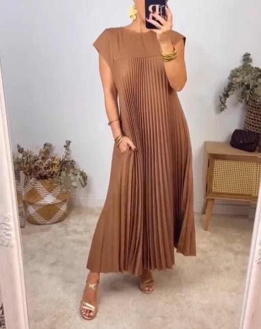 Bianca – Abito Donna a Tinta Unita Elegante e Versatile