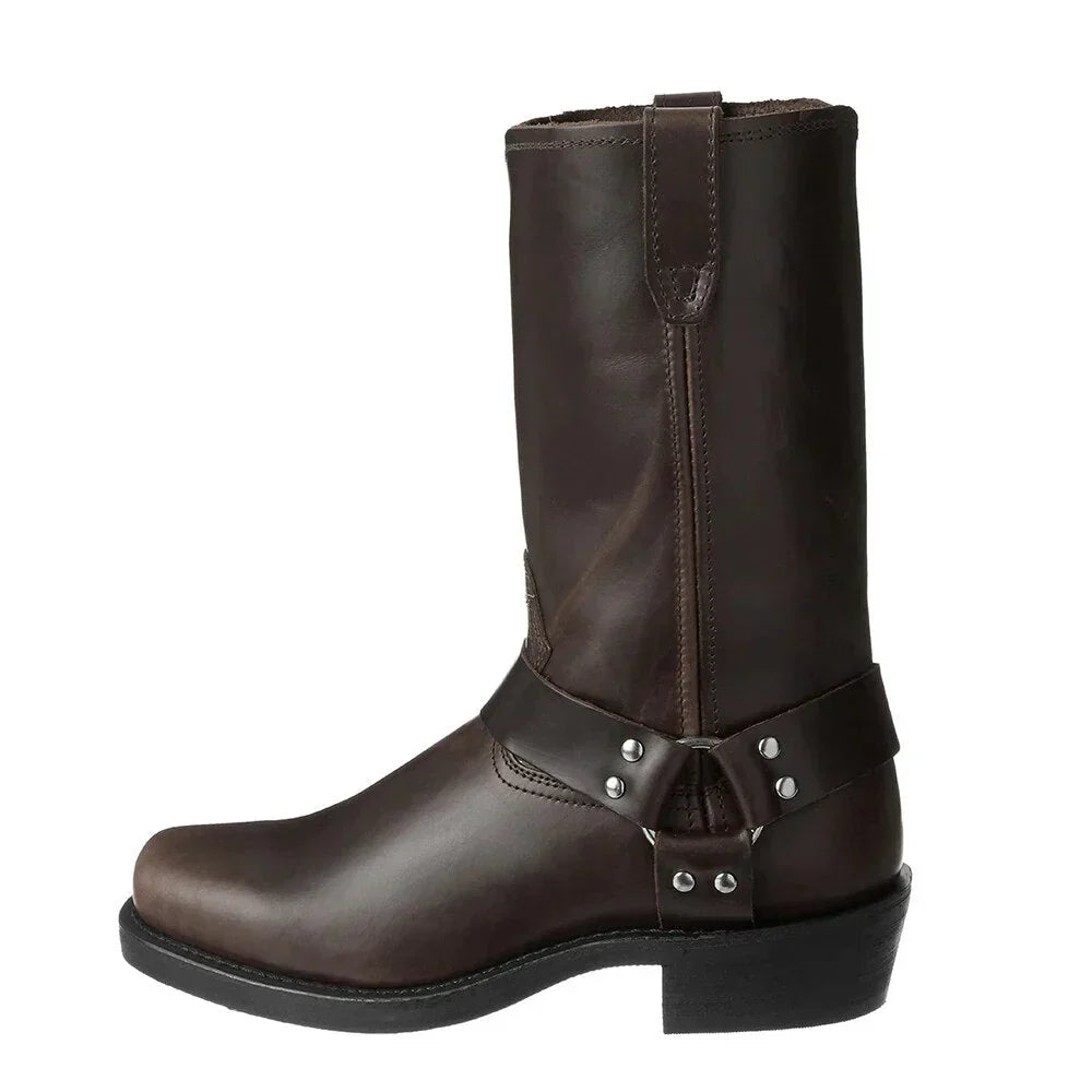 Nora – Stivali da Cowboy Moda Uomo Impermeabili