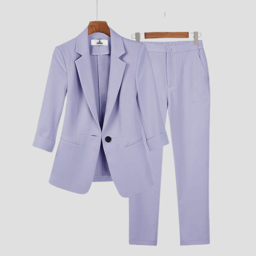 Costanza – Completo Elegante Due Pezzi Con Blazer E Pantaloni Chic