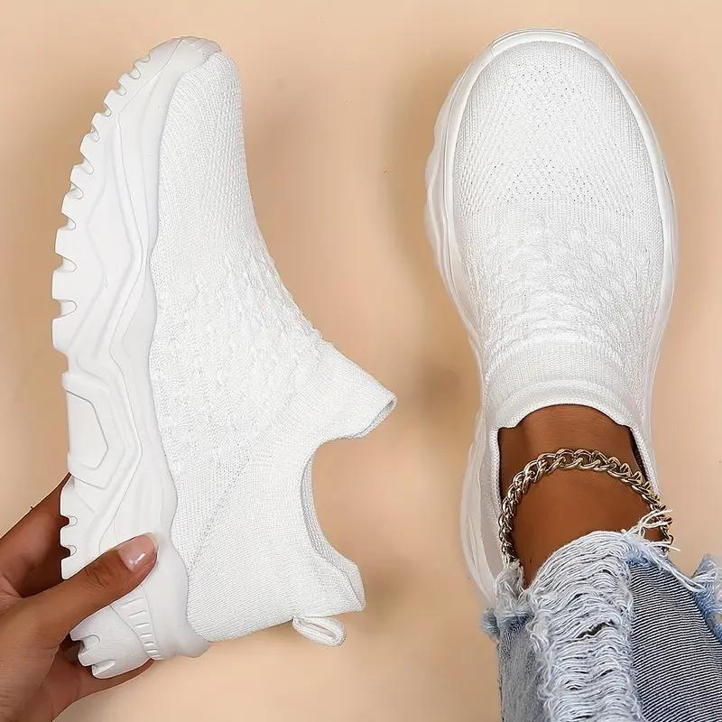Marta – Sneakers Slip-On Knit Ortopediche Traspiranti Comfort