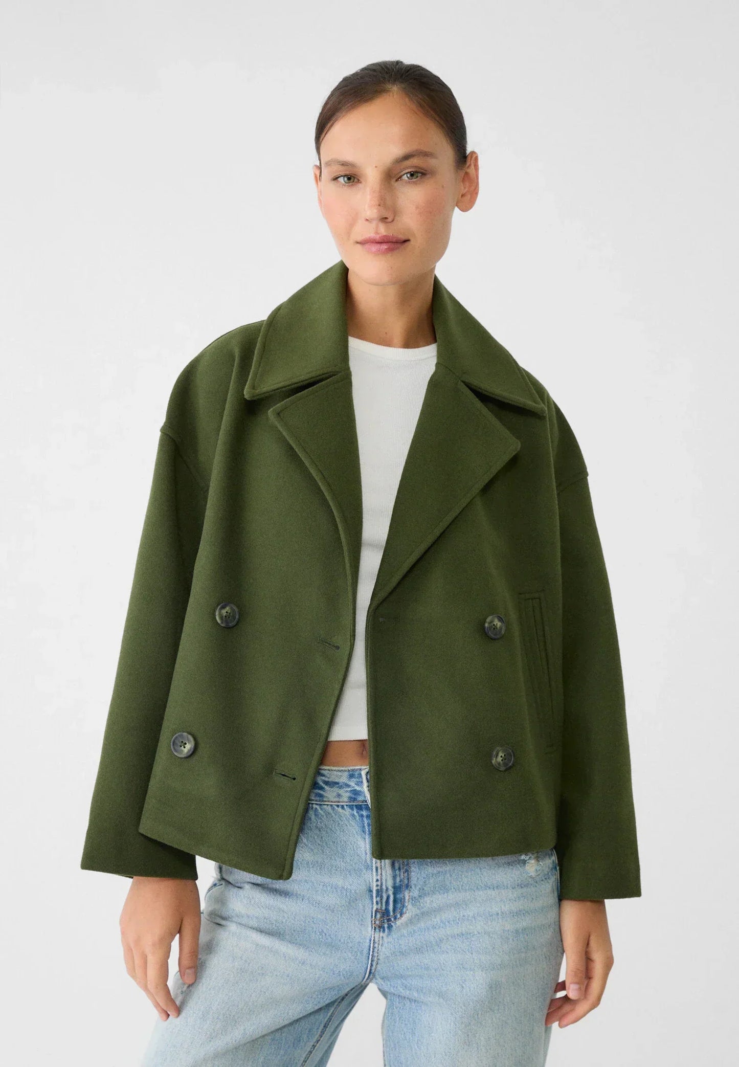 Nicole - Cappotto Corto Doppiopetto Invernale
