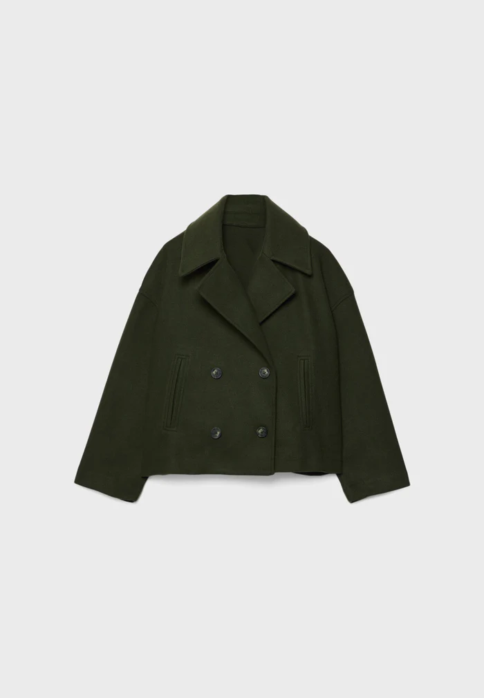 Nicole - Cappotto Corto Doppiopetto Invernale