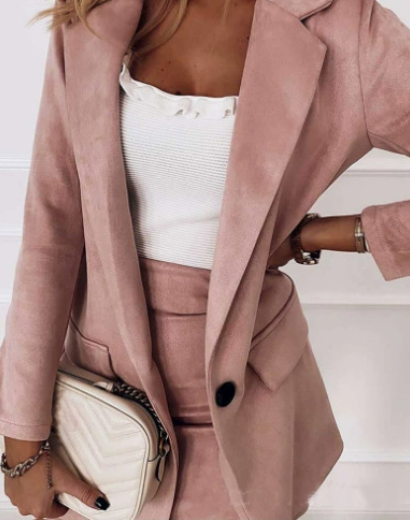 Laura - Completo con Blazer e Minigonna Coordinata