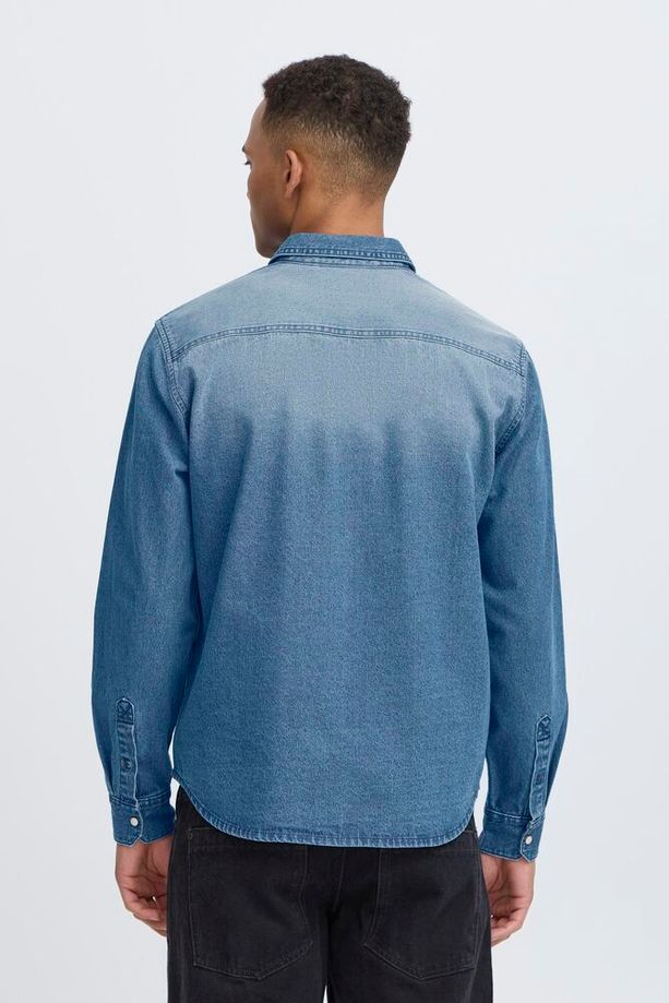 Alfio - Camicia Denim Essenziale Uomo