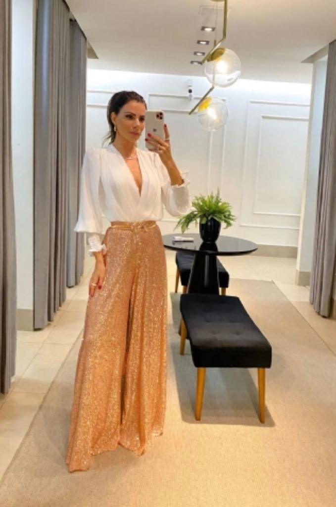 Fausta - Completo Maxi Dress Donna Elegante