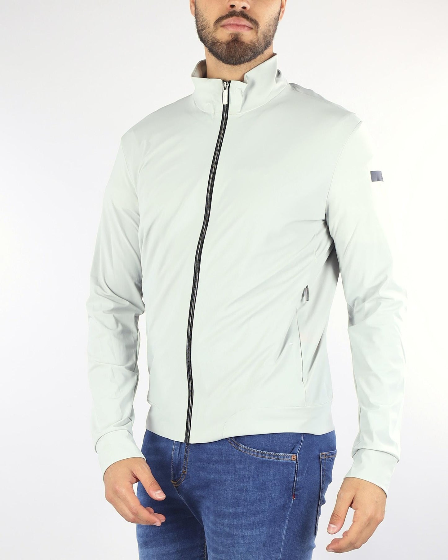 Gavino - Felpa Uomo Full Zip Stile Sportivo