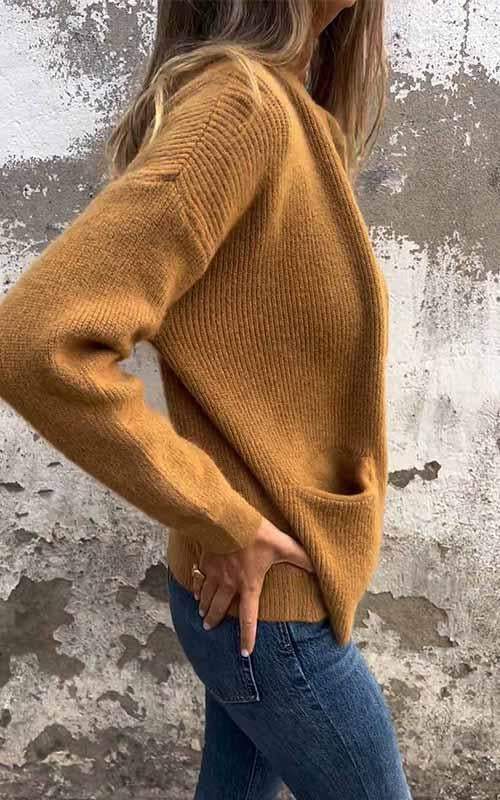Loriana - Cardigan Donna in Cotone con Zip Leggero e Versatile