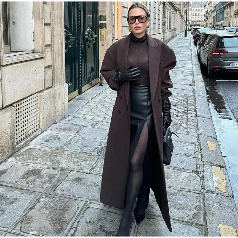 Nives - Cappotto Lungo Donna Elegante Invernale