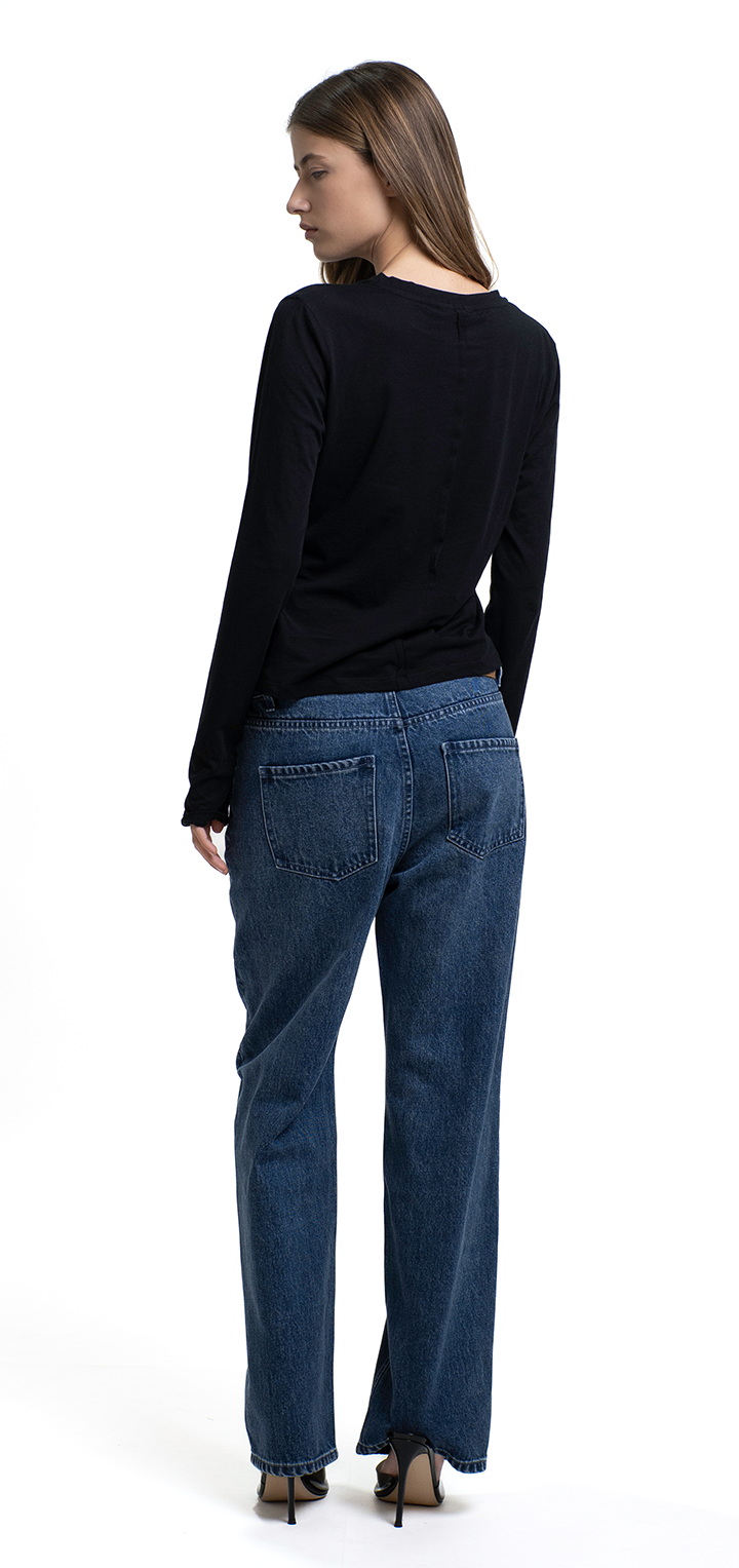 Tamara - Maglia Donna Maniche Lunghe in Cotone