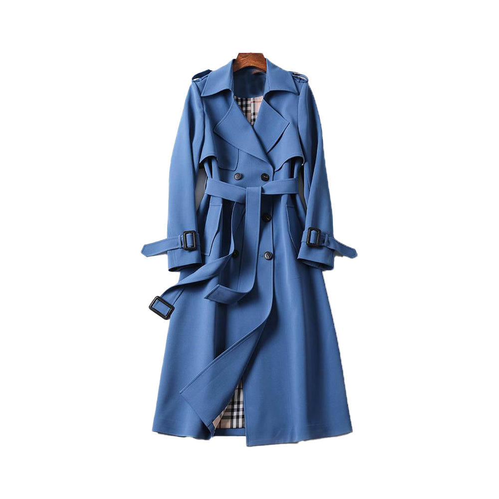 Simona - Trench Doppiopetto da Donna Outerwear Classico ed Elegante