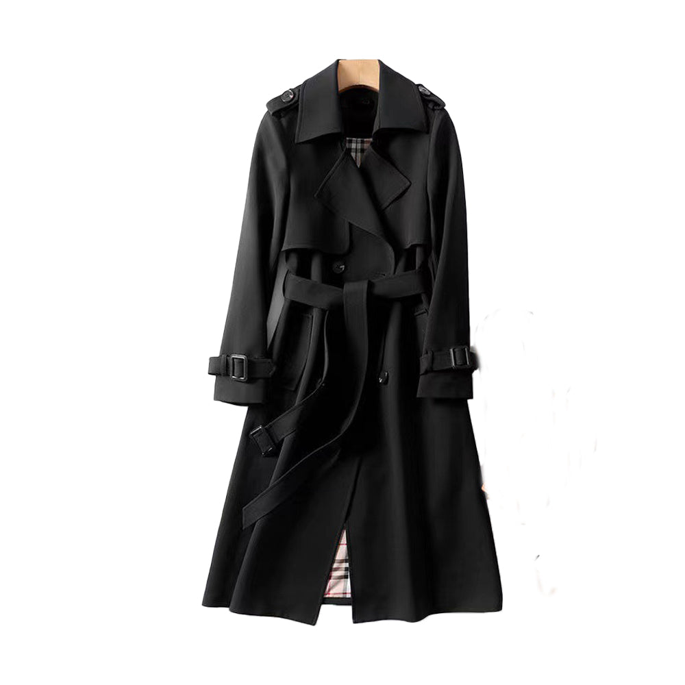 Simona - Trench Doppiopetto da Donna Outerwear Classico ed Elegante