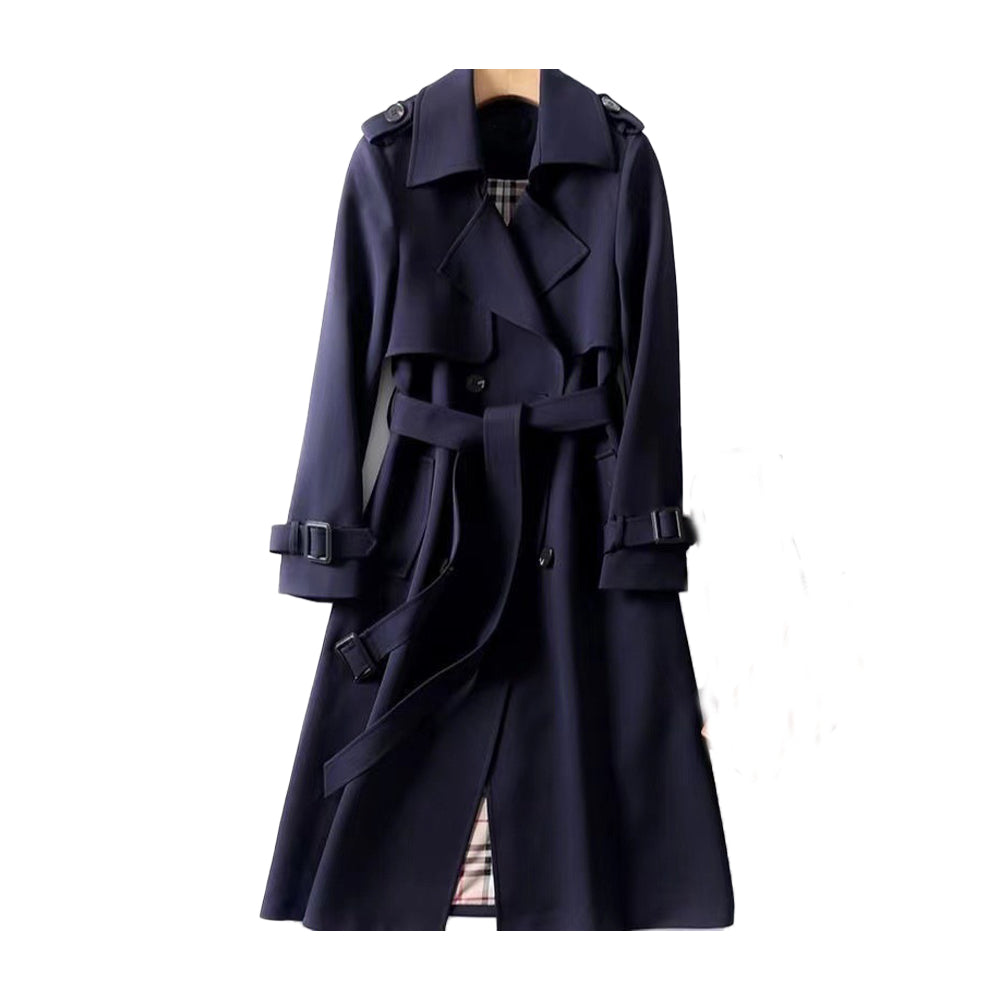 Simona - Trench Doppiopetto da Donna Outerwear Classico ed Elegante