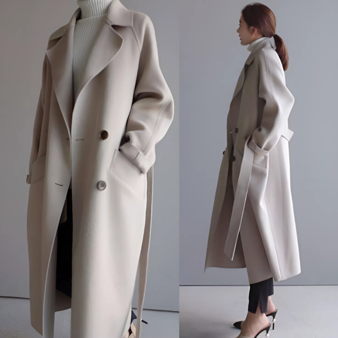 Cristina – Cappotto Classico in Lana Morbido e Confortevole