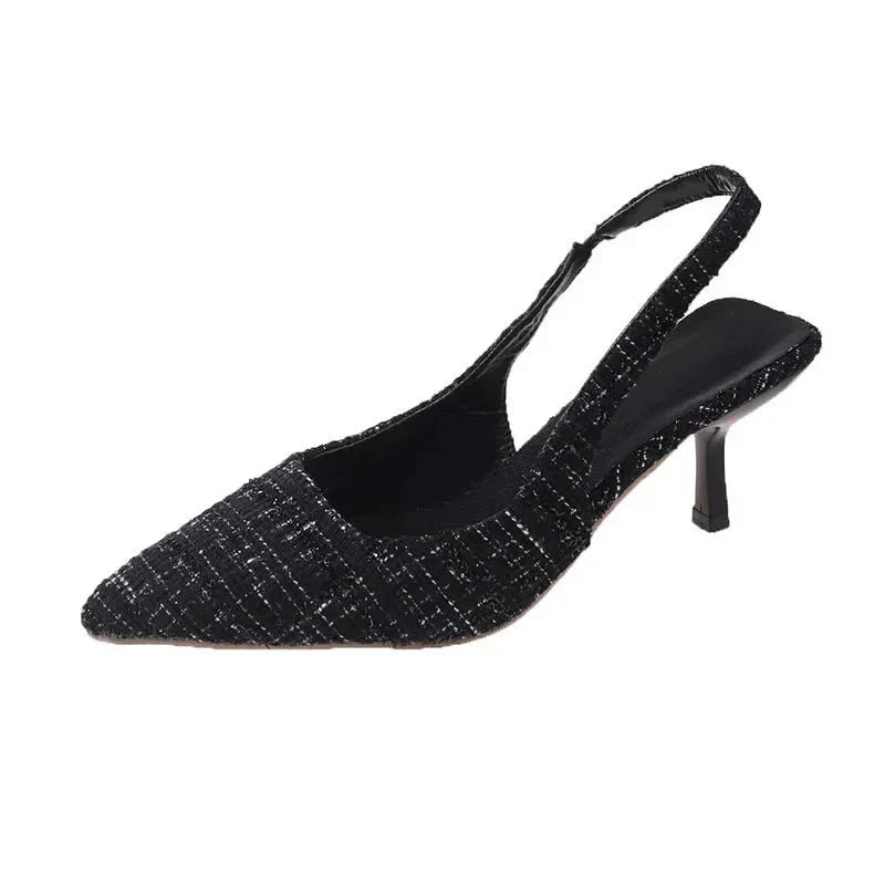 Kirsten – Scarpe Slingback Donna Eleganti con Tacco Comodo