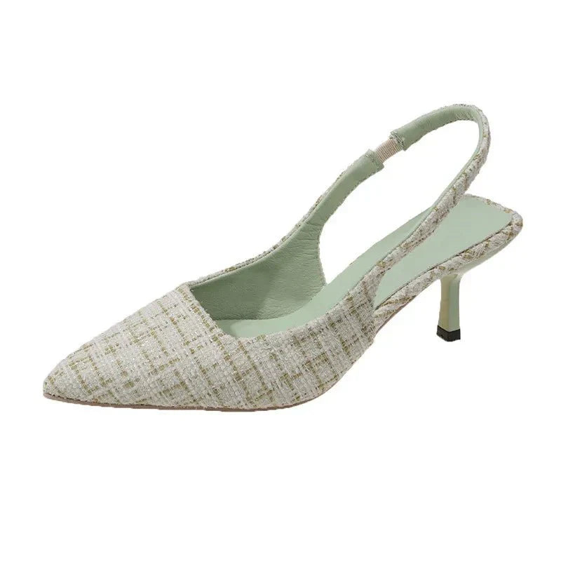 Kirsten – Scarpe Slingback Donna Eleganti con Tacco Comodo