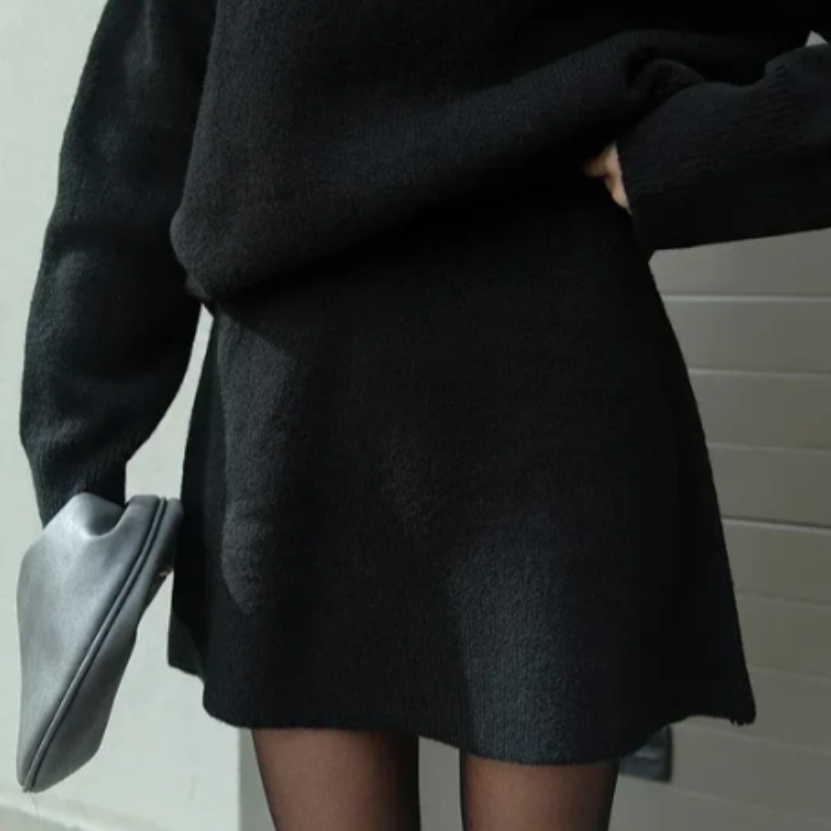 Ilaria – Set Gonna e Maglione Abbinati Donna