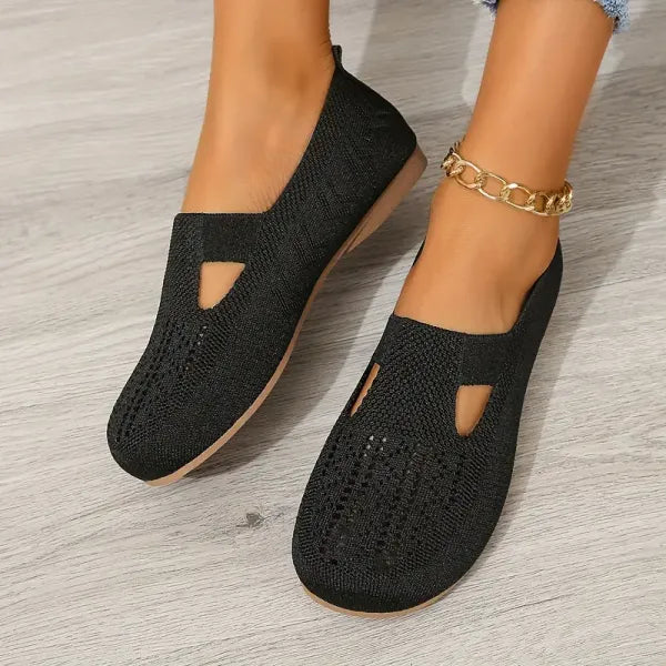Mirinia - Scarpe Donna Comode Traspiranti Slip On Casual