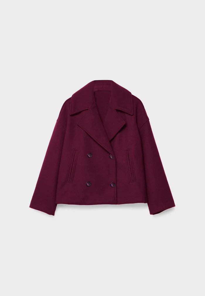 Nicole - Cappotto Corto Doppiopetto Invernale