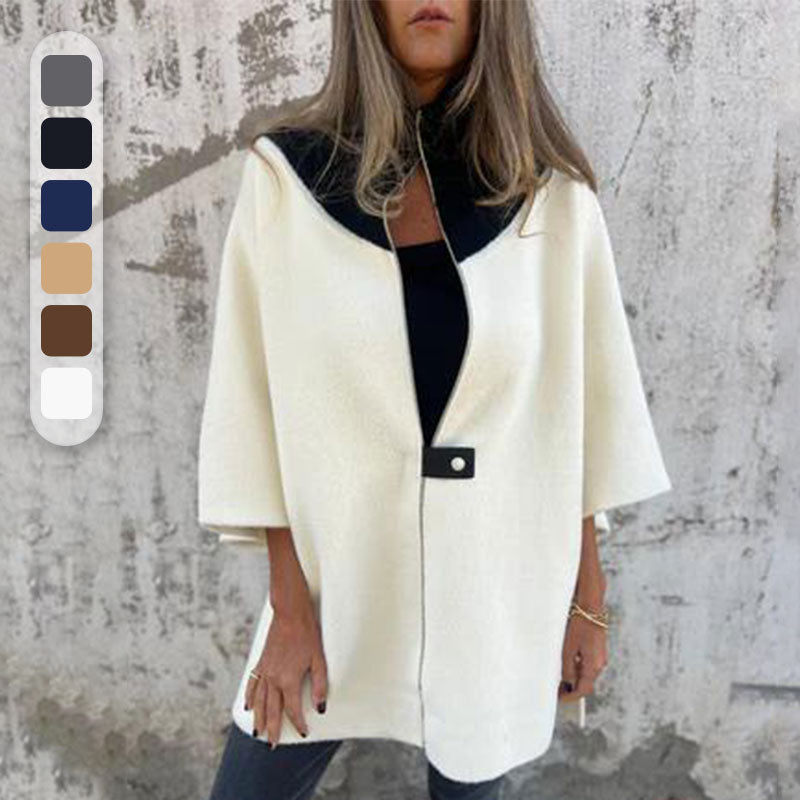 Lodovica - Giacca Donna Casual con Collo Alto Elegante e Calda