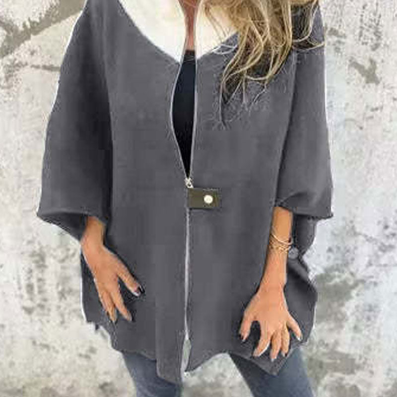 Lodovica - Giacca Donna Casual con Collo Alto Elegante e Calda