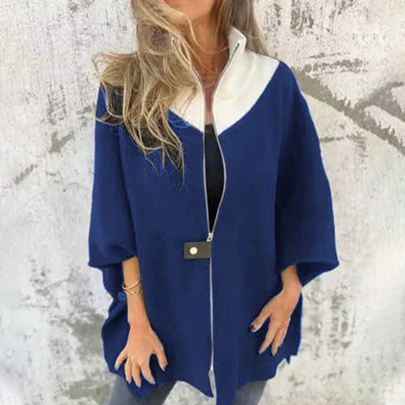 Lodovica - Giacca Donna Casual con Collo Alto Elegante e Calda