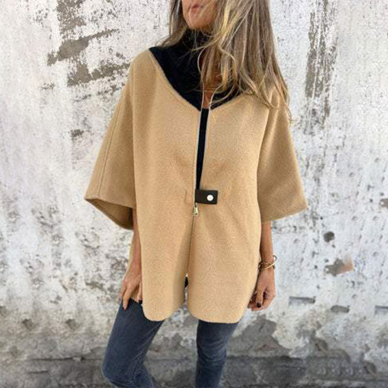 Lodovica - Giacca Donna Casual con Collo Alto Elegante e Calda