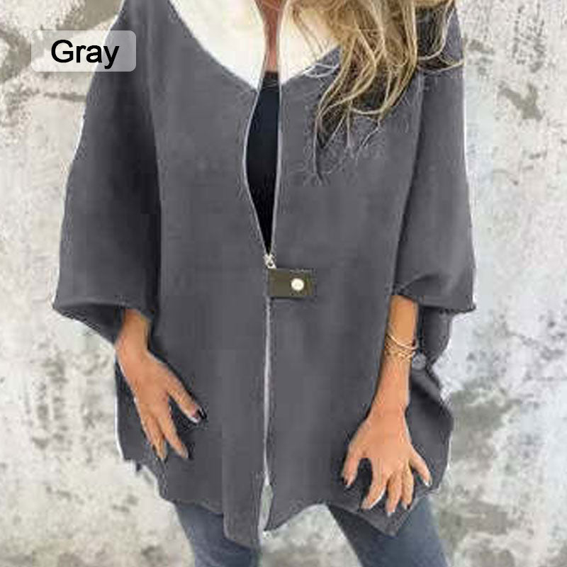 Lodovica - Giacca Donna Casual con Collo Alto Elegante e Calda